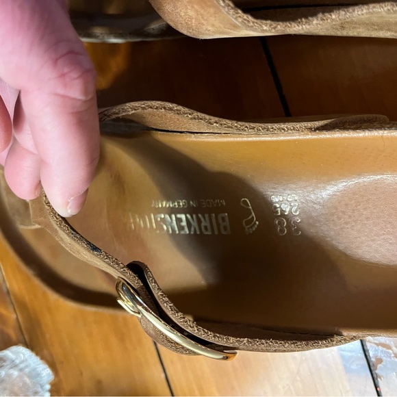 Very Nice Birkenstock leather sandal sz38 - Picture 11 of 12